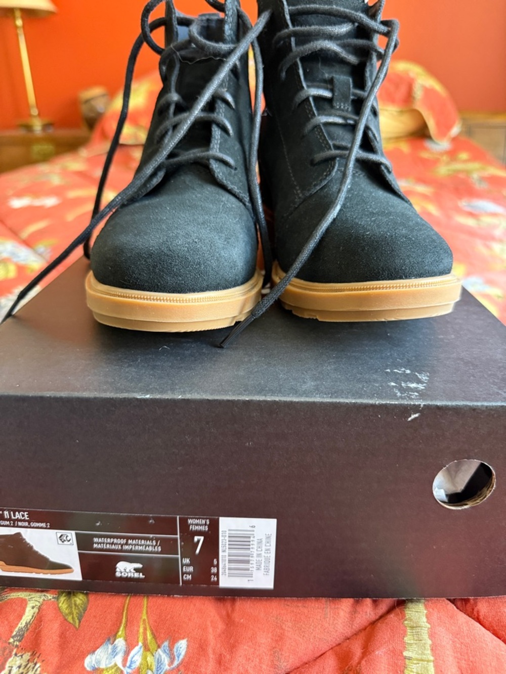 Sorel Evie II Lace Casual Bootie Sneakers